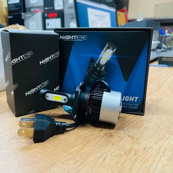 NIGHT EYE ORIGINAL SINGLE PIECE H4 HEADLIGHT LED BULB FOR BIKES